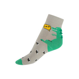 07742363-40 Носки детские Динозавр светло-серый для мальчики светло-серый