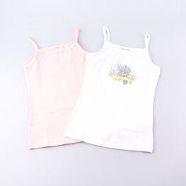 07854002-40 Комплект из 2-х маек, розовый для девочки розовый