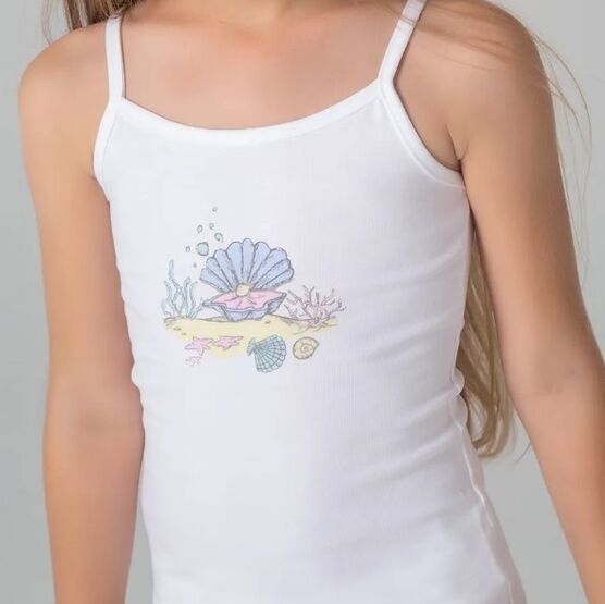 07854002-40 Комплект из 2-х маек, розовый для девочки розовый фото №3