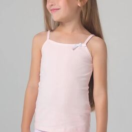 07854002-40 Комплект из 2-х маек, розовый для девочки розовый фото №4