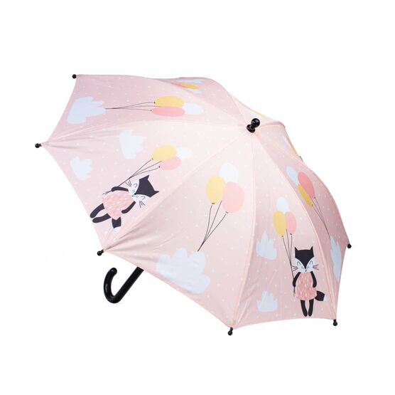 03807046-40 Зонт детский беж-роз для девочки беж-роз