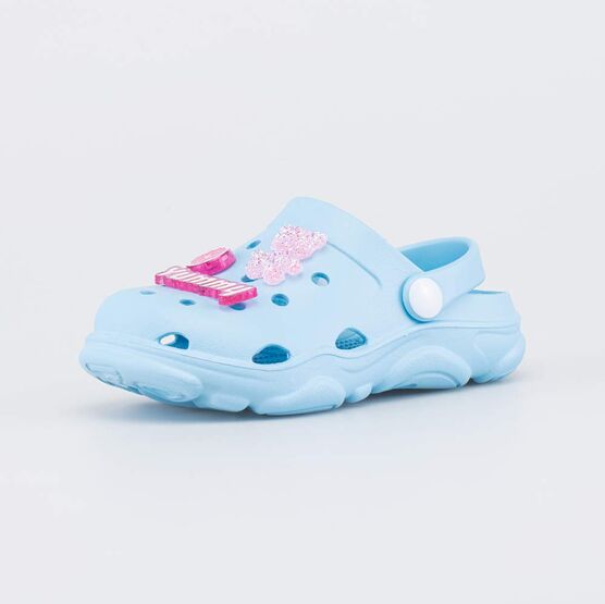 525166-01 Пляжная обувь для девочки Мармелад для девочки голубой