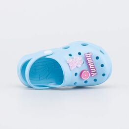 525166-01 Пляжная обувь для девочки Мармелад для девочки голубой фото №4