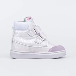 152319-32 Утепленные ботинки Котенок для девочки сиреневый фото №2