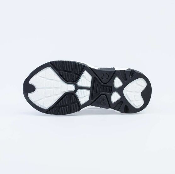 332125-22 Полуботинки для девочки бел-чер фото №3