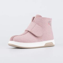 857013-04 Валенки короткие женские розовый для девочки розовый