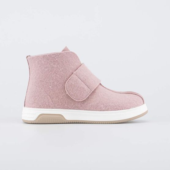 857013-04 Валенки короткие женские розовый для девочки розовый фото №2