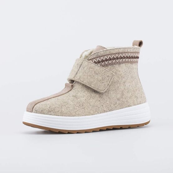 857016-41 Женские короткие валенки Арктик бежевый для девочки бежевый