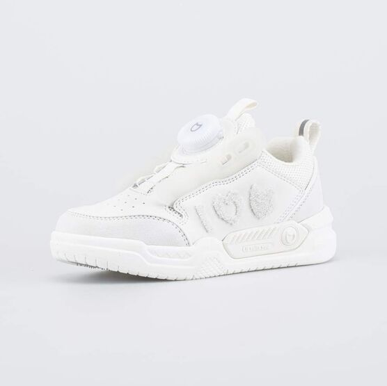 344510-72 Белые кроссовки с быстрой шнуровкой Все включено для девочки белый