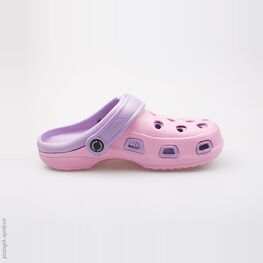 725012-01 Пляжная обувь розовая для девочки розовый фото №2