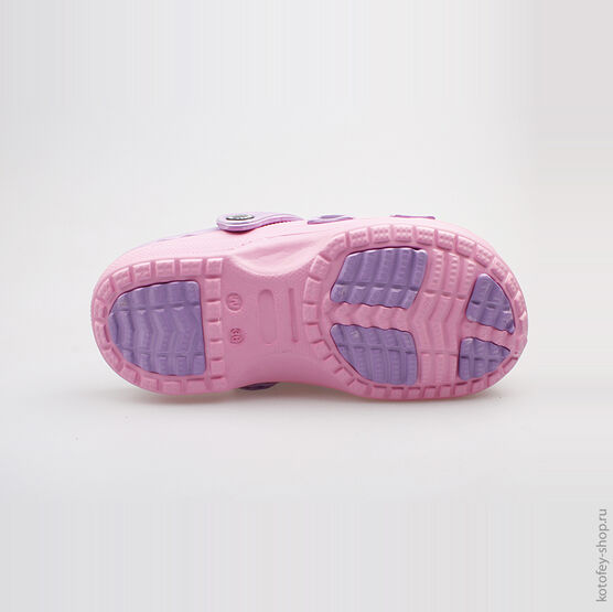 725012-01 Пляжная обувь розовая для девочки розовый фото №3