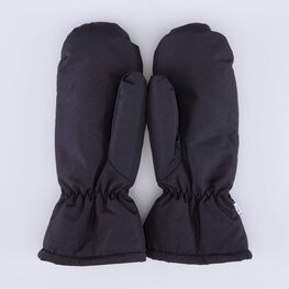 07821266-40 Детские зимние варежки для девочки для девочки черный фото №2