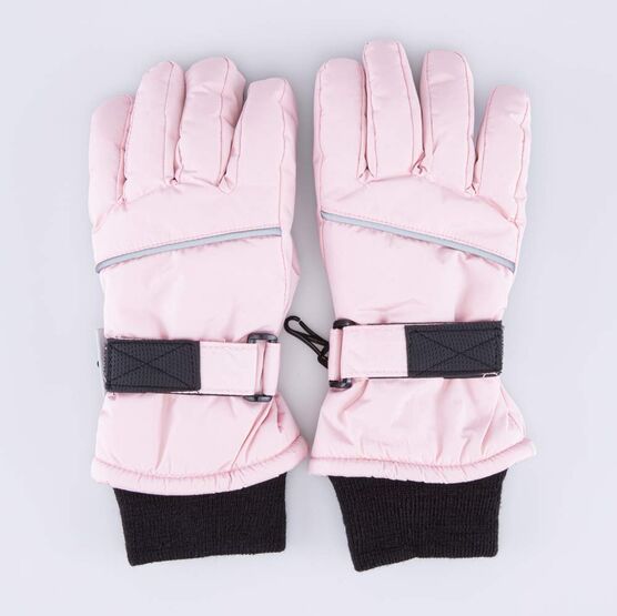 07822250-40 Мембранные перчатки с тинсулейтом розовый для девочки розовый