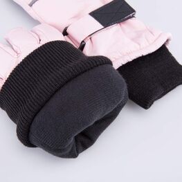 07822250-40 Мембранные перчатки с тинсулейтом розовый для девочки розовый фото №4