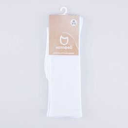 07842535-40 Гольфы детские белые для девочки белый фото №2