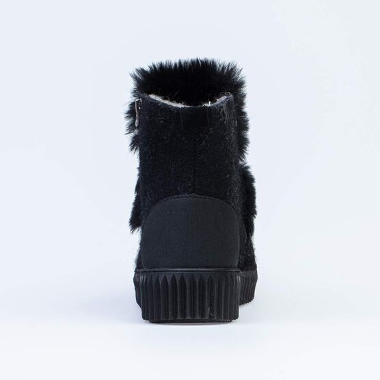 867111-41 Валенки с меховой отделкой для девочки черный фото №5