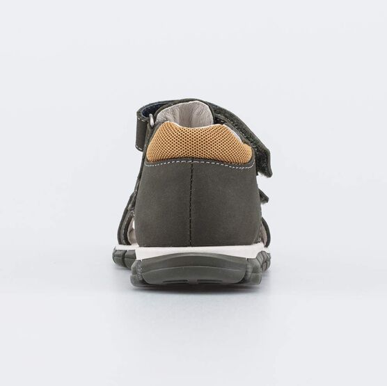 322197-22 Кожаные сандалии для мальчика оливковый для мальчики оливковый фото №5