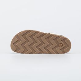 723042-21 Кожаные сандалии на пробковой подошве для девочки бежевый фото №3