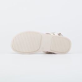 723043-21 Кожаные сандалии на лето для девочки для девочки бежевый фото №3