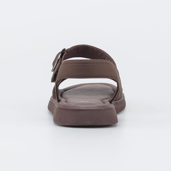 723044-21 Кожаные сандалии на лето для девочки для девочки коричневый фото №5