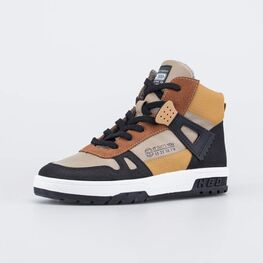 552343-34 Утепленные кожаные ботинки для мальчика для мальчики коричневый