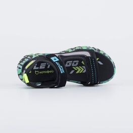 624028-21 Легкие сандалии для мальчика для мальчики чер-бир фото №4