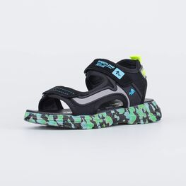 624028-21 Легкие сандалии для мальчика для мальчики чер-бир