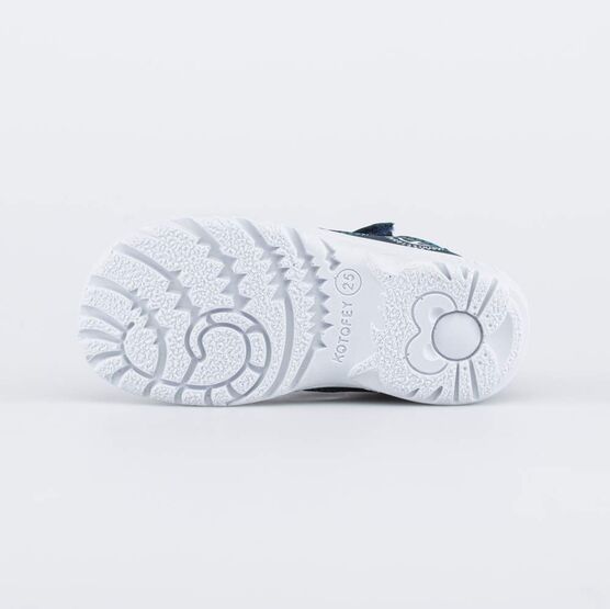 422079-21 Сандалии для мальчика из натурального нубука для мальчики синий фото №3