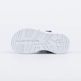 322160-22 Босоножки из натурального велюра для девочки синий фото №3