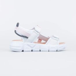 724028-14 Пляжные сандалии на липучках для девочки-подростка для девочки белый фото №2