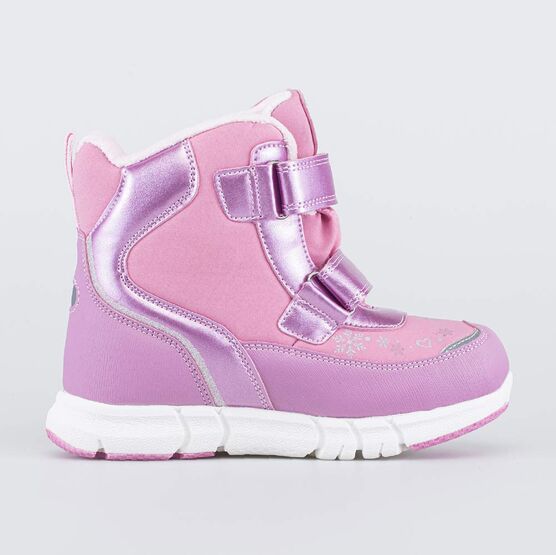 454847-41 Мембранные ботинки для девочки розовый фото №2