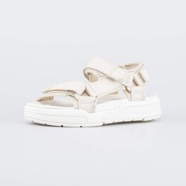 521053-11 Пляжные сандалии на липучках Бежевая карамель для девочки бежевый