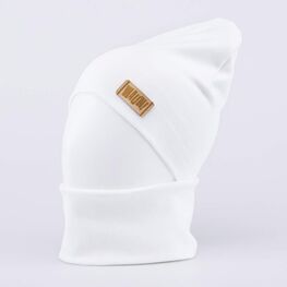 07804001-41 Комплект детский шапка+снуд белый для девочки белый