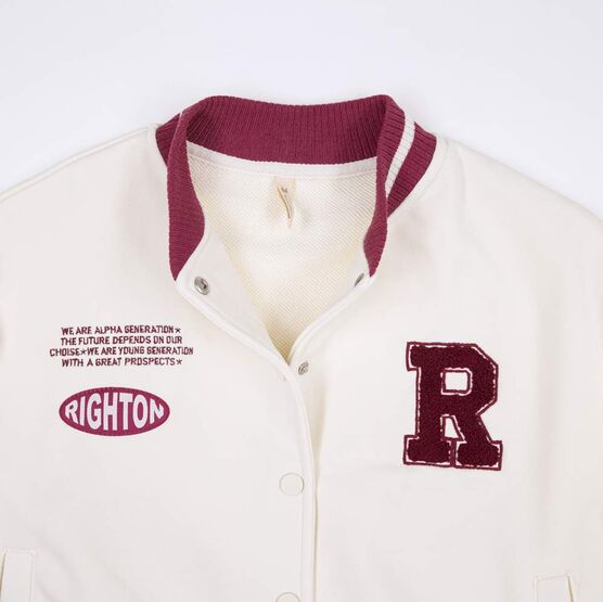 07808004-40 Блайзер для девочки светло-бежевый для девочки светло-бежевый фото №3