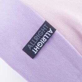 07811935-42 Шапка с отворотом для девочки розовый для девочки розовый + сиреневый фото №3