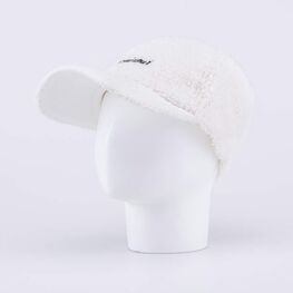 07811954-40 Теплая кепка-бейсболка бежевый для девочки бежевый