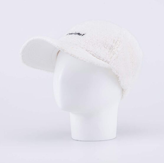 07811954-40 Теплая кепка-бейсболка бежевый для девочки бежевый