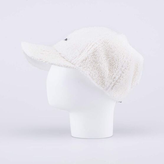 07811954-40 Теплая кепка-бейсболка бежевый для девочки бежевый фото №2