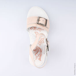 522092-23 Босоножки для девочки розовый фото №4