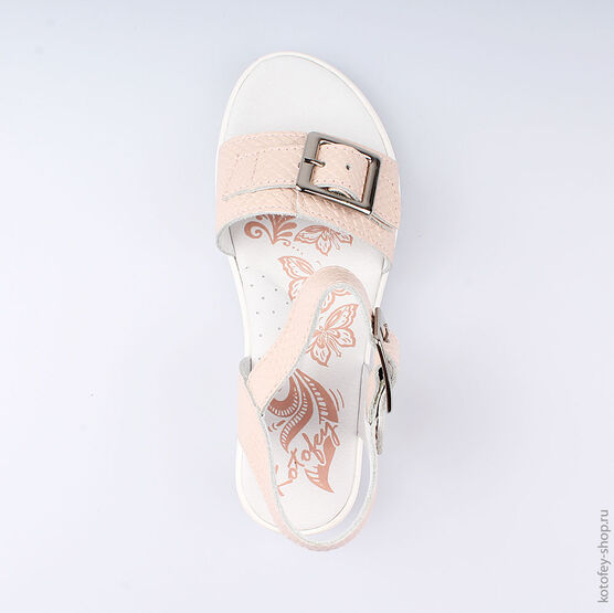 522092-23 Босоножки для девочки розовый фото №4