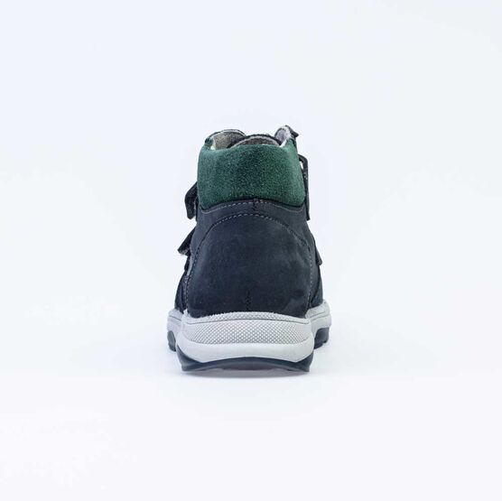 652161-21 Ботинки на липучке для мальчики син-зел фото №5