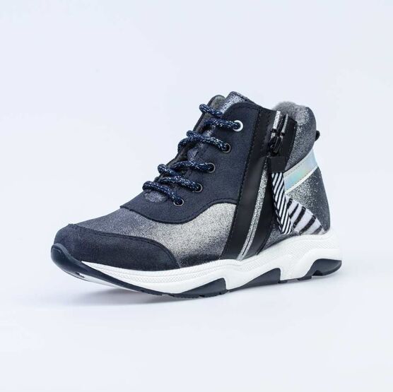 352262-32 Ботинки для девочки светло-синий