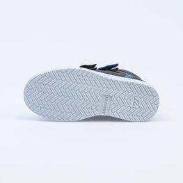 452123-31 Ботинки на липучке, байка для мальчики серый фото №3