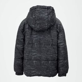 07758059-41 Дутая куртка демисезонная черно-серый для мальчики черно-серый фото №3