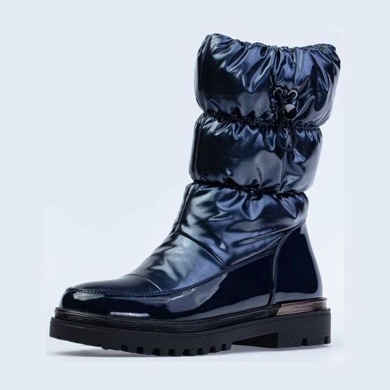 664113-41 Сапожки для девочки светло-синий