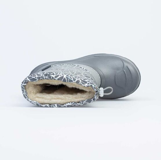 664101-41 Сноубутсы для девочки сер-срб фото №4