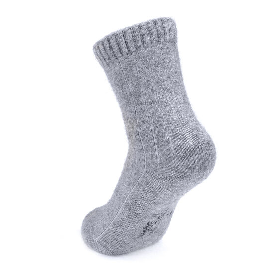 07742332-40 Подростковые термоноски с пухом серый для мальчики серый фото №2