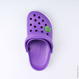 03014002-40 Украшение для обуви Черепашка маленькая для универсальные салатовый фото №2