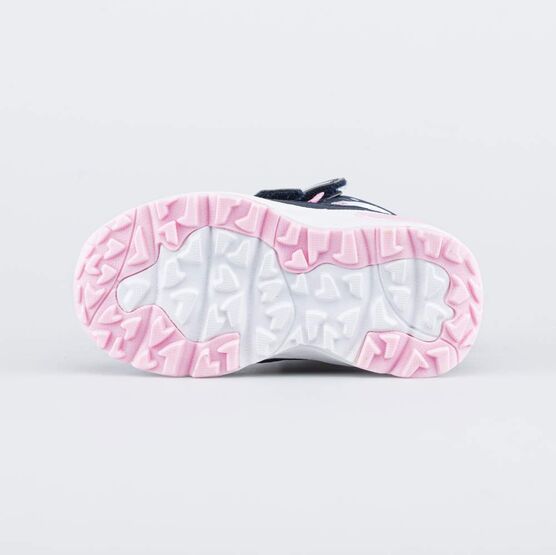 454855-43 Мембранные ботинки с LED-подсветкой на подошве для девочки синий фото №3