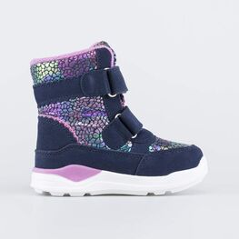 454857-41 Мембранные ботинки для девочки для девочки синий фото №2